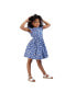 ფოტო #2 პროდუქტის Girls Juniper Button Front Dress