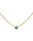 ფოტო #1 პროდუქტის Women's 14K Gold Plated Flower Necklace