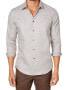 Фото #1 товара Tasso Elba 159205 Men's Dobby Pattern Point Collar Button Down Shirt Sz. M