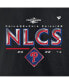 Фото #2 товара Men's Black Philadelphia Phillies 2022 Division Series Winner Locker Room T-Shirt