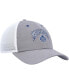 Men's Gray, White Toronto Maple Leafs Tonal Slouch Trucker Adjustable Hat