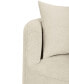 Elizabeth 38" Stain-Resistant Fabric Swivel Chair