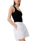 Фото #3 товара Women's Rhodes Embroidered Cotton Shorts