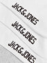 Фото #7 товара Jack & Jones 10 pack socks in white
