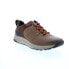 Фото #3 товара Florsheim Treadlite Plain Toe Mens Brown Leather Lifestyle Sneakers Shoes