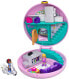 Фото #3 товара Polly Pocket GDK82 Pyjama Party Box Doughnut Living Room with Polly and Shani, Girls’ Toy from 4 Years, Single, multicoloured