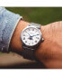 ფოტო #7 პროდუქტის Men's Swiss Automatic Maestro Moonphase Stainless Steel Mesh Bracelet Watch 40mm