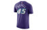 Фото #2 товара Nike DRI-FITNBA 短袖T恤 犹他爵士队 男款 庭紫色 / Футболка Nike DRI-FIT NBA T AT2412-548