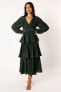 Фото #2 товара Pippa Long Sleeve Maxi Women's Dress