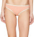 Tavik 170274 Womens Swim Bikini Bottom Color Blocked Clay/Tapioca Size Large