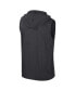 ფოტო #2 პროდუქტის Men's Duke Blue Devils Varsity Sleeveless Hoodie Tank Top