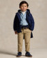 Toddler and Little Unisex Water-Repellent Jacket Синий, 7 - фото #6