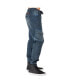 Фото #3 товара Men's Premium Knit Denim Jogger Jeans with Cargo Pockets