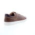 Bruno Magli Dante BM2DANB8 Mens Brown Leather Lace Up Lifestyle Sneakers Shoes 7