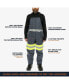 Men's Freezer Edge Warm Insulated Bib Overalls with Reflective Tape