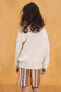 Embroidered cotton knit sweater - limited edition