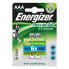 Фото #1 товара Аккумуляторные батарейки Energizer E300624300 1,2 V AAA HR03