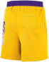ფოტო #2 პროდუქტის Men's Los Angeles Lakers 75th Anniversary Courtside Fleece Shorts