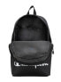 Фото #3 товара мужской спортивный рюкзак серый черный с логотипом Champion Manuscript Backpack, Black