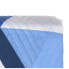 Фото #2 товара Покрывало двустороннее Gift Decor Двустороннее покрывало 180 x 260 см Синий Белый (6 штук)