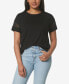 ფოტო #12 პროდუქტის Women's Performance Short Sleeve Boxy with Mesh T-shirt