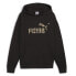 Фото #1 товара Puma Essential Animal Pullover Hoodie Womens Black Casual Outerwear 67792701