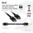 Фото #3 товара Кабель HDMI высокоскоростной Club 3D Ultra High Speed 4K120Гц - 8K60Гц Certified 48Gbps M/M 1 м/3.28 фута - 1 м - HDMI Type A (Standard) - HDMI Type A (Standard) - 10240 x 4320 пикселей - 3D - черный