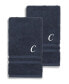 Фото #1 товара Textiles Turkish Cotton Personalized 2 Piece Denzi Hand Towel Set, 30" x 16"