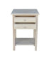 Фото #4 товара Lamp Table with 2 Drawers