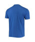 Фото #4 товара Men's Royal Indianapolis Colts Throwback T-shirt