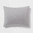 King Jersey Comforter and Sham Set Gray Heather - Threshold