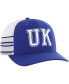 ფოტო #3 პროდუქტის 47 Brand Men's Royal Kentucky Wildcats Straight Eight Adjustable Trucker Hat