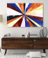 Фото #6 товара Desert Layers 3Frameless Free Floating Tempered Art Glass Abstract Wall Art by EAD Art Coop, 48" x 32" x 0.2"