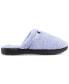 ფოტო #2 პროდუქტის Isotoner Women's Chevron Microterry Clog Slippers, Online Only