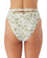Фото #2 товара Juniors' Saltwater Essentials Printed High-Waisted Bottoms