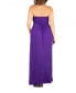 Фото #2 товара Plus Size Strapless Maxi Dress