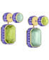 ფოტო #2 პროდუქტის Gold-Tone Crystal Reversible Front & Back Earrings