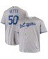 Фото #5 товара Men's Mookie Betts Los Angeles Dodgers Big and Tall Replica Player Jersey