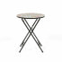 Ironwork Side Table Praha Circular Black Iron (Ø 60 cm)