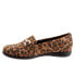 Фото #4 товара Trotters Donelle T2172-910 Womens Brown Wide Suede Loafer Flats Shoes