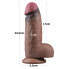 Фото #11 товара Dildo Dual Layered Silicone XXL 9.5