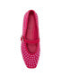 ფოტო #4 პროდუქტის Women's The Evie Mary Jane Studded Flats