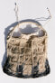 Фото #9 товара Плетеная джутовая сумка ZARA