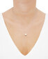 ფოტო #2 პროდუქტის Polished Teardrop 18" Pendant Necklace in 10k Gold