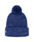 Men's Blue Toronto Maple Leafs Fundamental Cuffed Knit Hat with Pom
