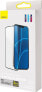 Фото #7 товара Baseus Baseus 2x szkło hartowane 0,3 mm Anti Blue Light z ramką na cały ekran iPhone 13 mini czarny (SGQP010301) (case friendly)
