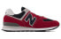 New Balance 574系列 低帮舒适耐磨跑步鞋 酒红 / Кроссовки New Balance 574 ML574EH2