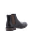 Фото #6 товара English Laundry Lawson EL2603B Mens Black Leather Slip On Chelsea Boots 8.5