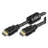 Фото #1 товара Techly ICOC-HDMI-FR-020 - 2 m - HDMI Type A (Standard) - HDMI Type A (Standard) - 3D - 10 Gbit/s - Black