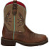 Фото #2 товара Justin Boots Nettie Embroidery Square Toe Cowboy Womens Brown Casual Boots GY95